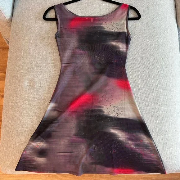 miaou ginger dress in motion pink - Picture 4 of 5